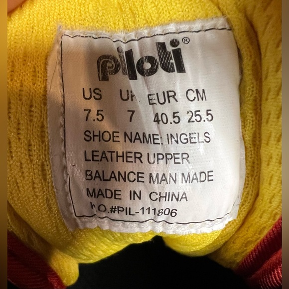 Piloti Ingels Red Suede Driving Shoe Karting Racing Shoe Men’s Size 7.5 - Picture 10 of 11